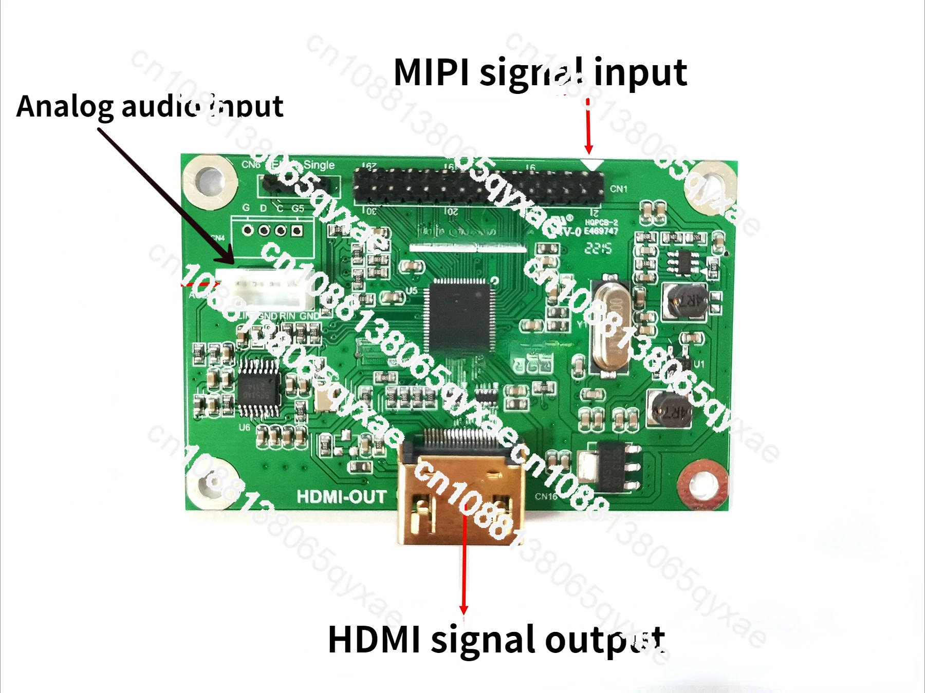 

Адаптер сигнала MIPI-HDMI/адаптер mipi-hdmi2.0 поддерживает несколько разрешений 4K, 2K и 1080P