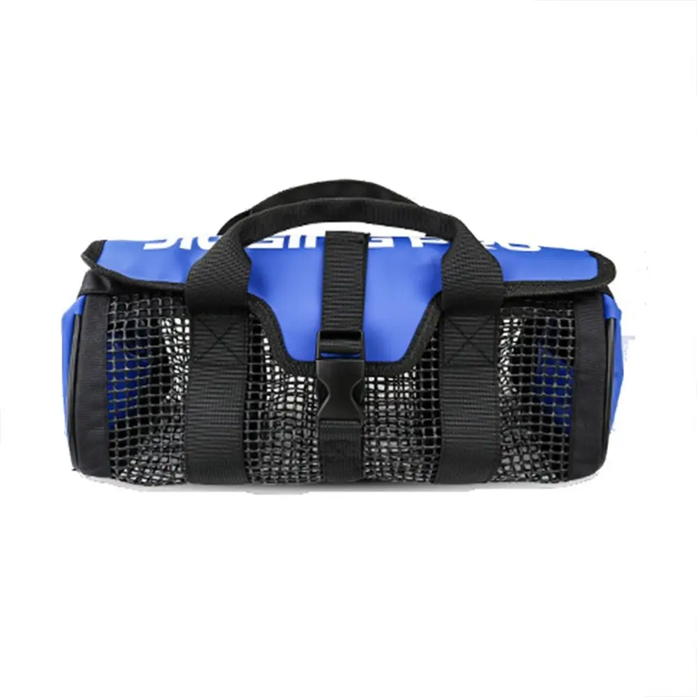 

Jig Mesh Bag Lure Bait Storage Bag Metal Large Capacity Fishing Lure Bait Hooks Box Black Blue Fishing Jig Bag Bait Storage