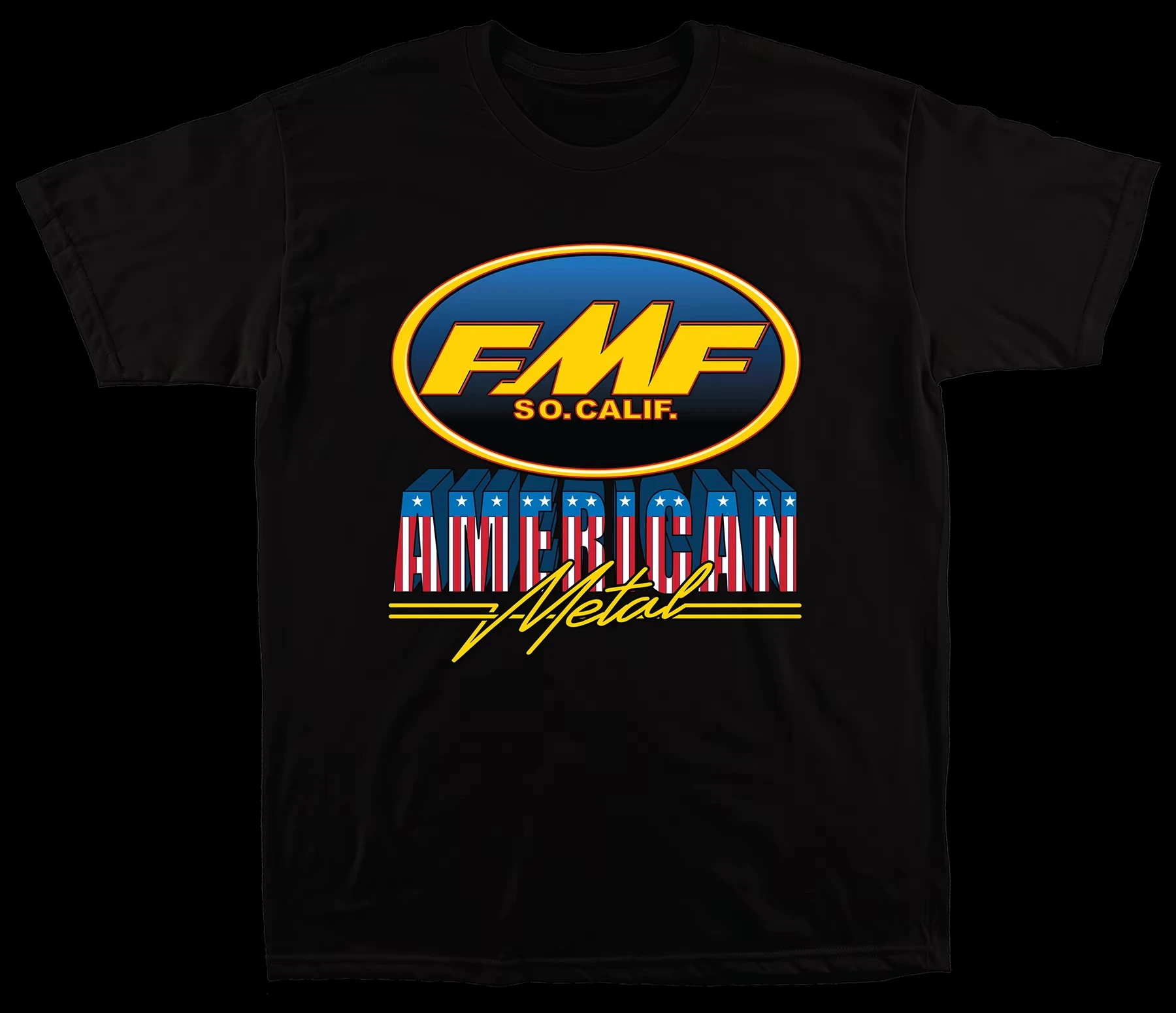 Rare Summer FMF Racing Graphic Cotton T-shirt Unisex Summer Short Sleeve Fashion Brand T-shirt Luxury Casual Vintage Tees