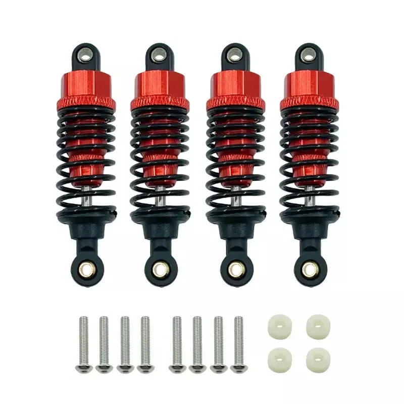 

4Pcs Aluminum Alloy Shock Absorbers Damper Set 60mm for Tamiya TT-02 TT-02d M-05 M-06 1/10 RC Car Upgrade Parts