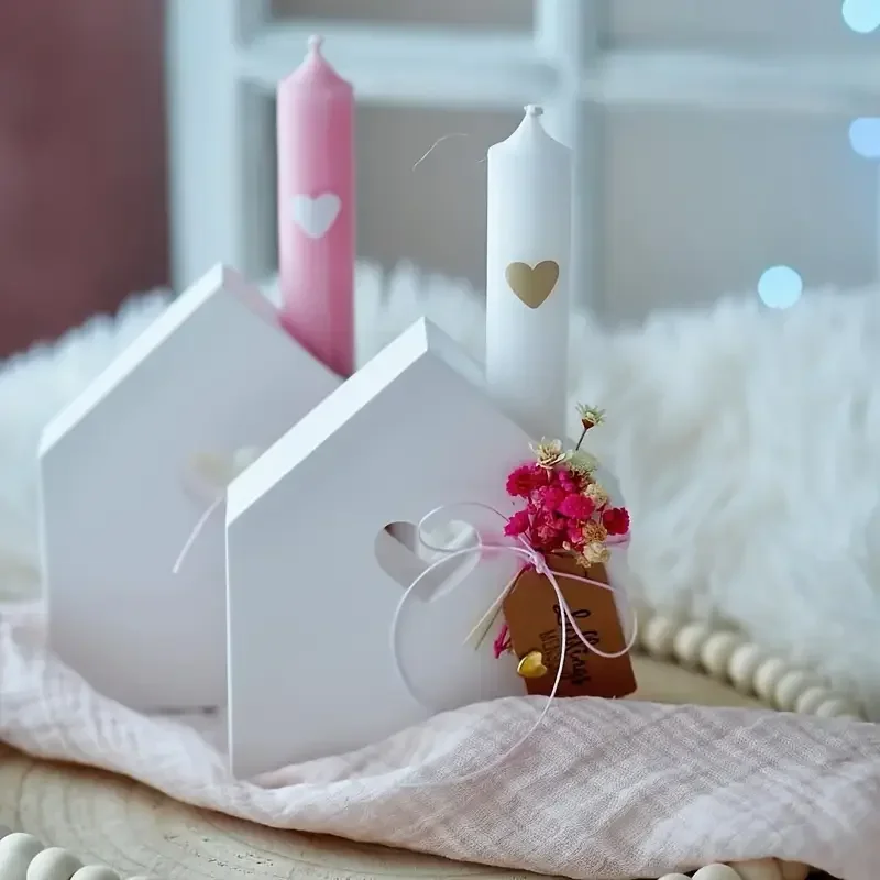 

1 шт. Силиконовая форма для декора: полое сердце, домик, подсвечник, подставка для ароматических свечей, форма для гипса | Декор для дома
