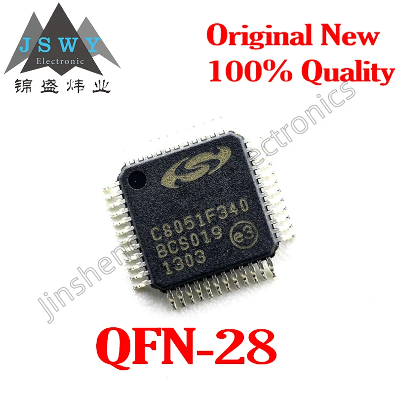 

(1/5PCS) C8051F340-GQR C8051F340 TQFP-48 Brand new, original, high-performance 8-bit MCU chip in stock with fast shipping