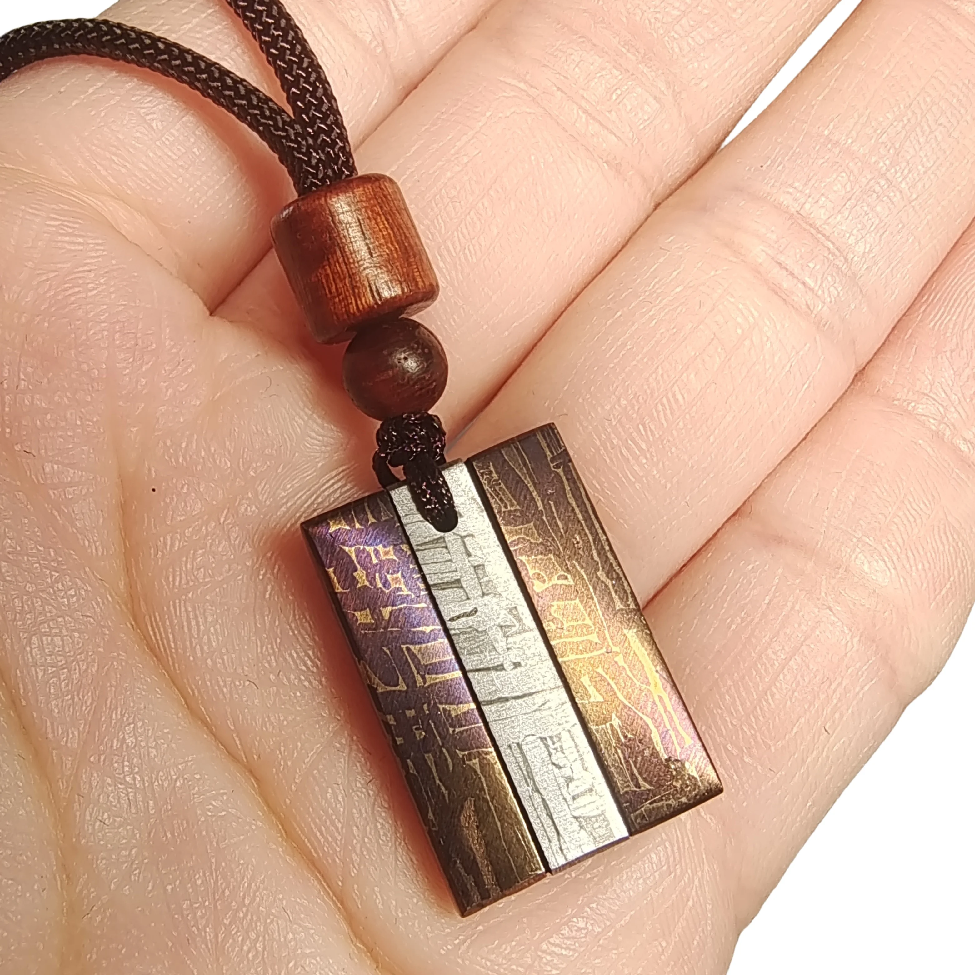 12g Muonionalusta Meteorite Pendant Natural Iron Meteorite Pendant Meteorite Slice Collection -LK190
