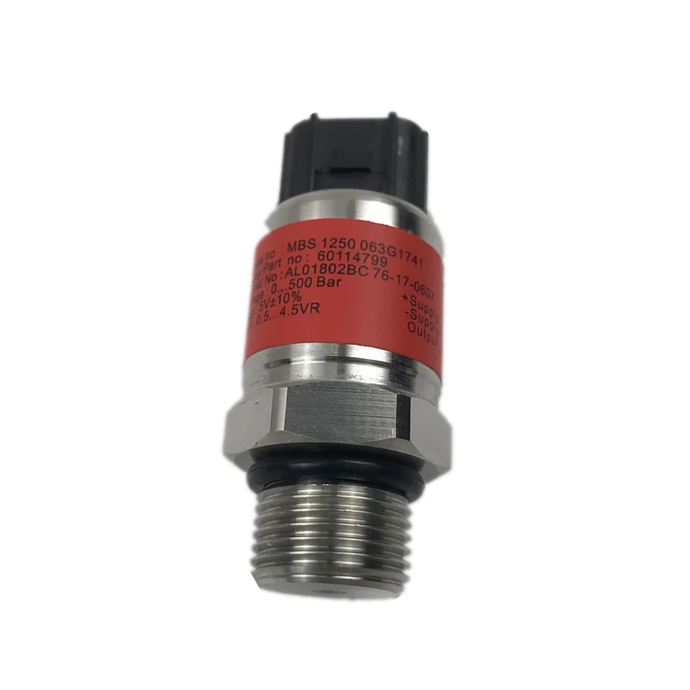 60114798 60114799 for Sany SY75 135 205 215 235-8 High Pressure Sensor Low Pressure Switch 660804 Oil Pressure Sensor Excavator