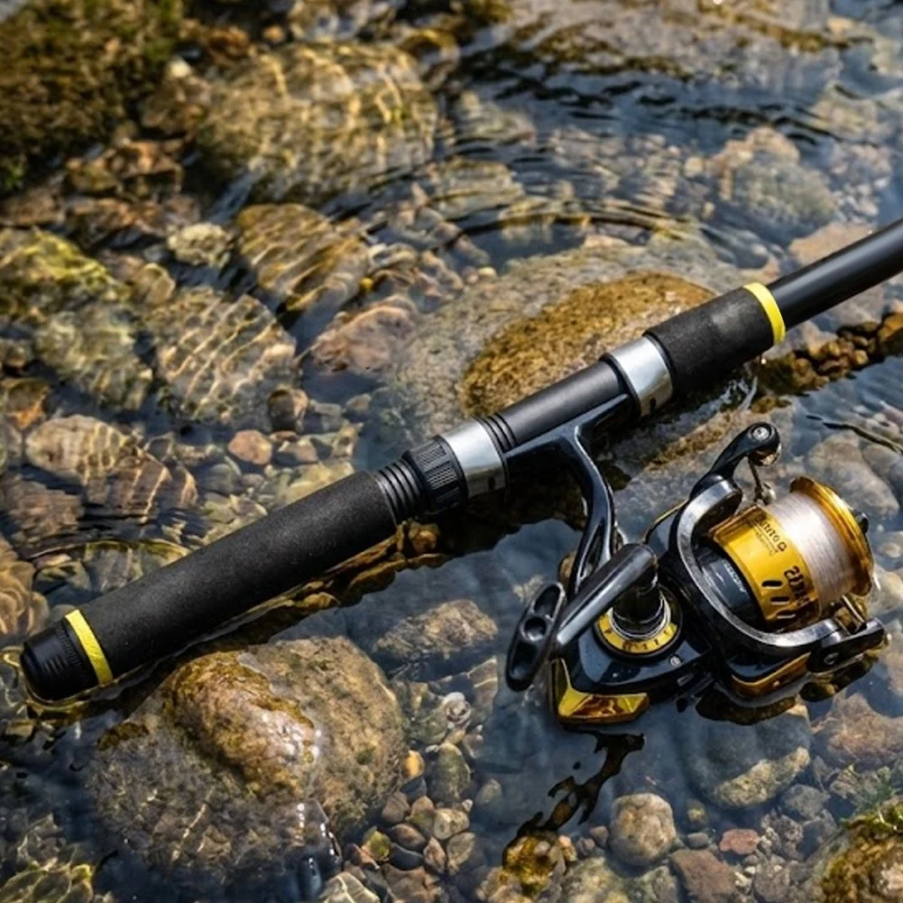 for versatile Fishing Rod For Various Environments Fishing Rod 5.2 1 Reel 240*1.6*0.2cm Short Fishing Rod FRP Material