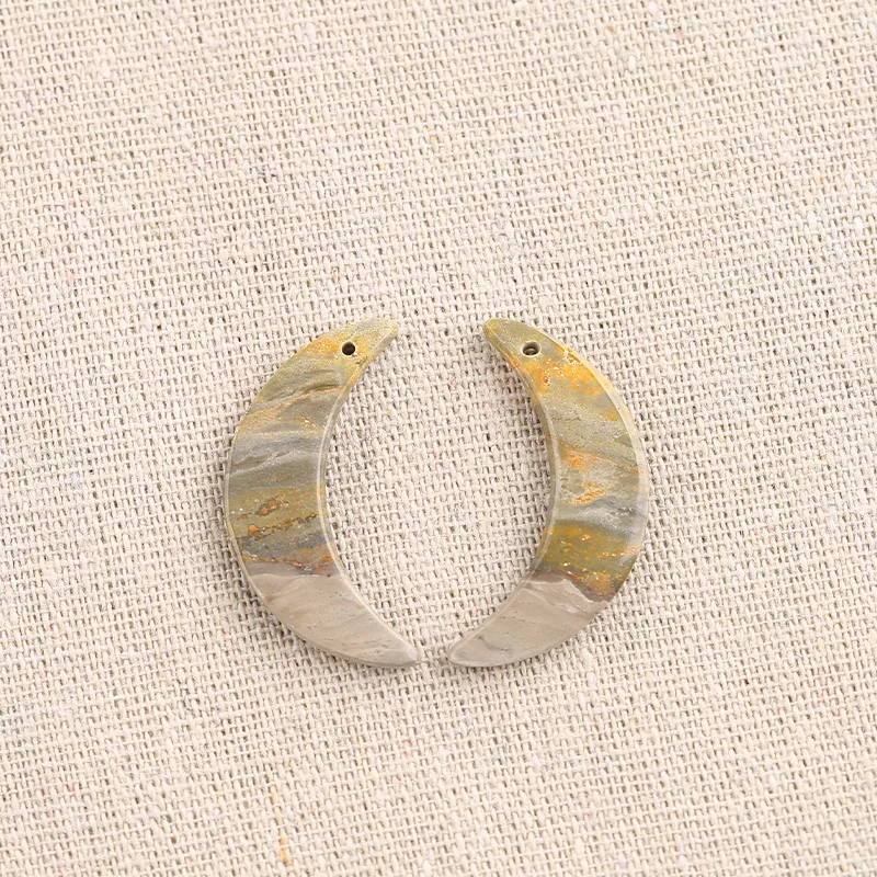 B&F Bumble Bee Stone  Earring Beads for Jewelry Making, Handmade Natural stones beads, Stones for jewelry Making Supplies