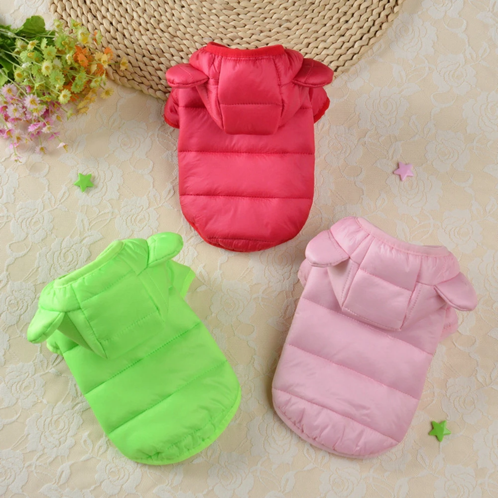 Autumn Winter Pet Clothes For Small Medium Dog Dog Hoodie Coat Puppy Thick Warm Jacket Chihuahua French Bulldog Clothes