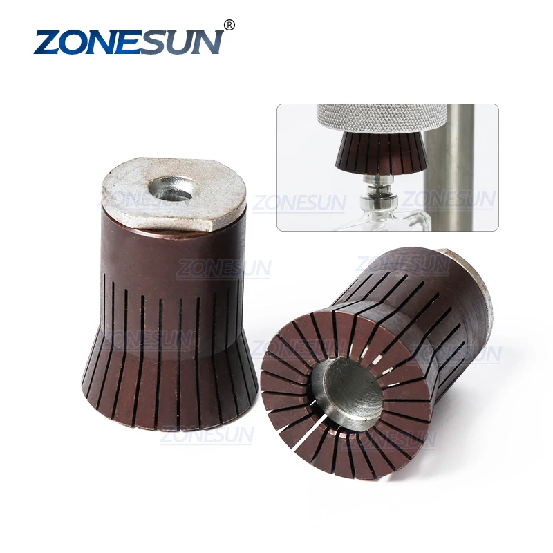 ZONESUN Customized Capping Chuck Head For Perfume Bottle Capping Machine