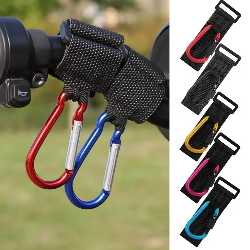 Motorcycle Electric Scooter Hooks Front Hook Aluminum Alloy Handlebar Hooks Moto Bicycle Storage Helmet Hanging Hook Accessories