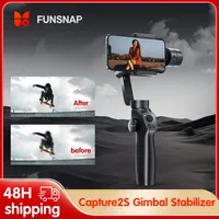 Gimbal Stabilizer Funsnap Capture 2S  for Phone Gimbal Smartphone Selfie Stick Youtuber Live Video Record Handheld Gimbal