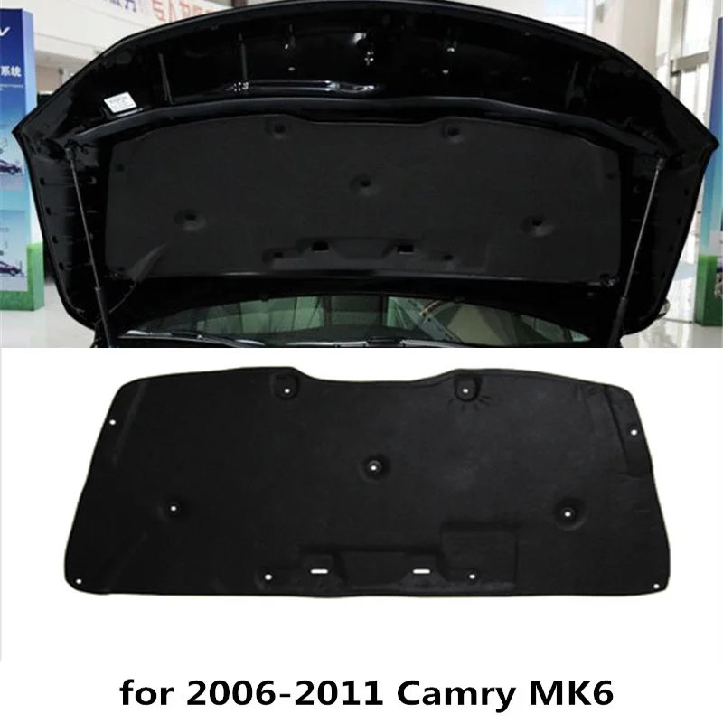 Fold Shipping For 2006-2021 Toyota Camry 6th 7th 8th MK6 MK7 MK8 Auto Car Engine Hood Heat Insulation Cotton Soundproofing Cover