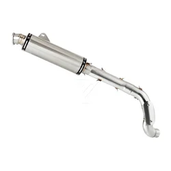 Motorcycle Exhaust Mid Link Pipe with Muffler System For Yamaha Tenere 700 2019 2020 2021 2022 2023 T700 XTZ 700