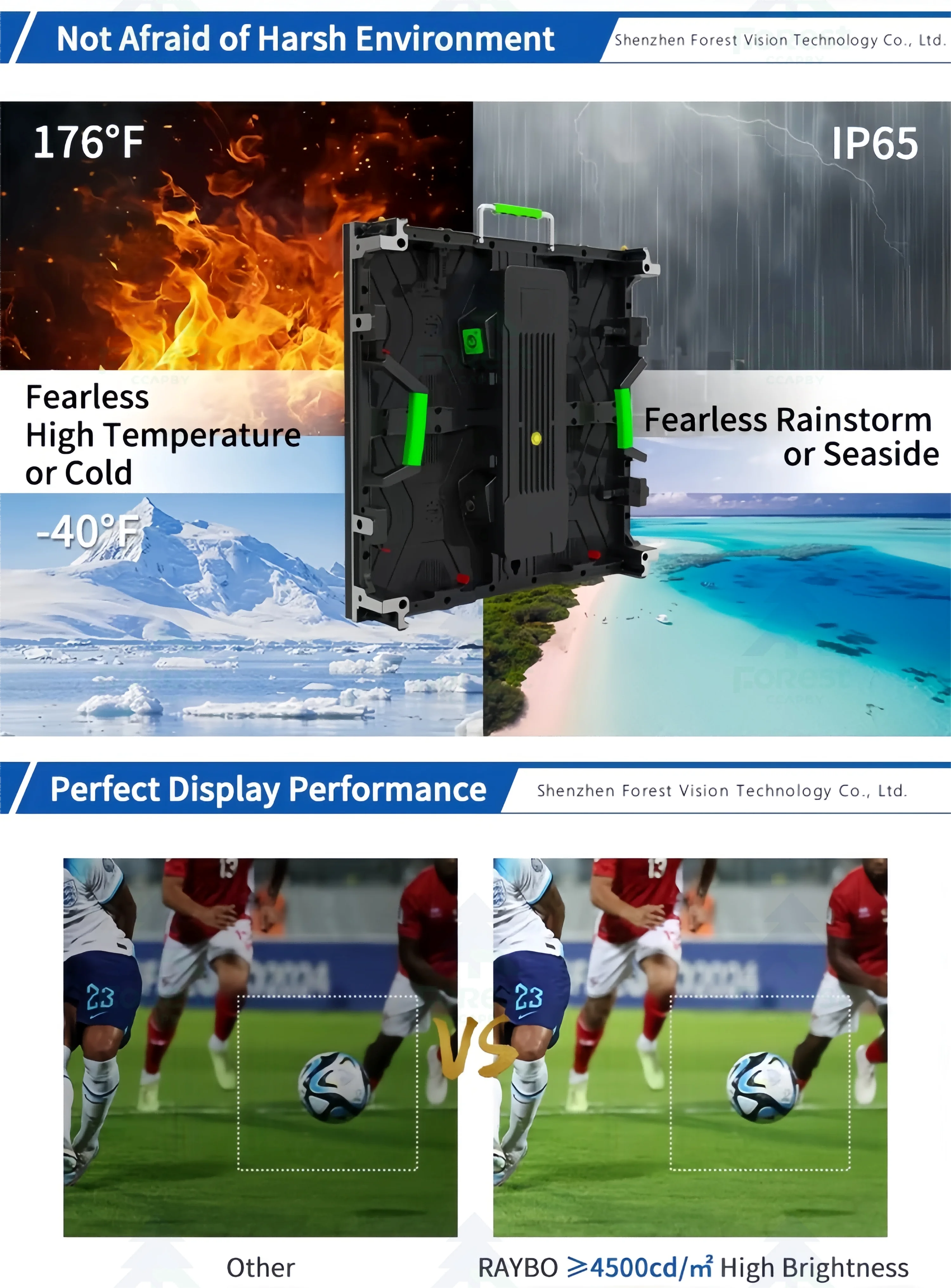 500*500mm Custom LED Display, Indoor Rental LED Screen for Stage Music Festival Events Easy Setup