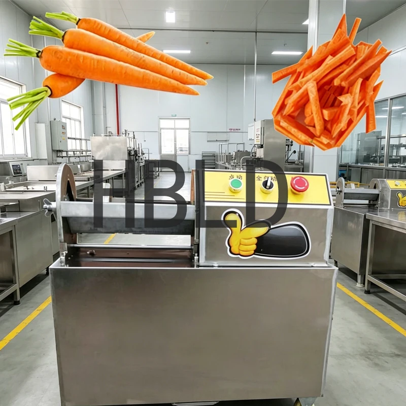 Electric Commercial Potato Chip Cutting Machine Multifunctional Vegetable Cutter for Kitchen Restaurant