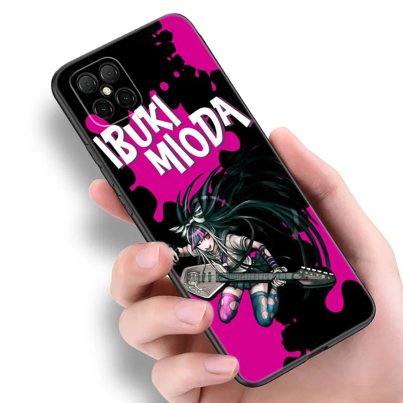 Danganronpa Black Silicone Phone Case For Huawei Nova 11 12 Ultra 9 10 SE Pro 11E 11i 12i Y70 Plus Y60 Y61 Y71 Y72 Y90 Y91