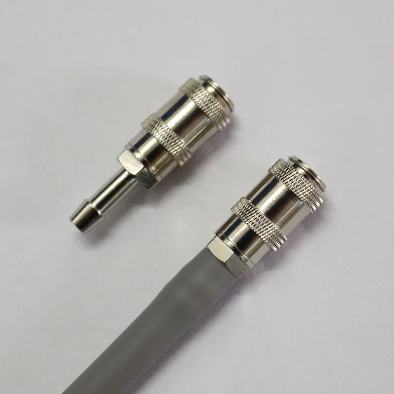 Metal Air Hose Connector NIBP Pressure Meter BP Cuff Joint Link Male Airway Joints Air Tube Plug Female Quick Wire Connector