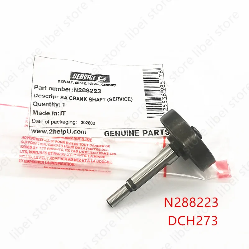 

Crank Shafr N288223 Replace For DEWALT DCH253 DCH273 DCH274 DCH364 Transmission Module Parts