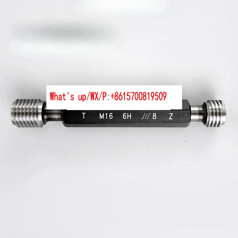 Thread plug gauge, ring gauge, plug and stop gauge, complete specifications 6H6gM2 3 4 5 6 8 10 12 14 16