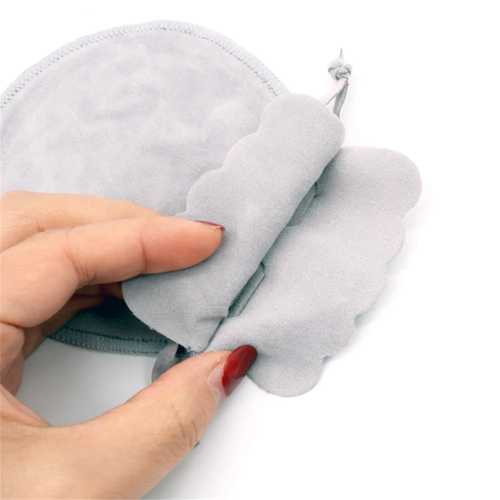 10 قطعة حقيبة الرباط المخملية الحقيبة سلسلة الكيس للمجوهرات المنظمون هدية الأعمال الصغيرة التعبئة والتغليف الحلوى هدية تخزين العرض