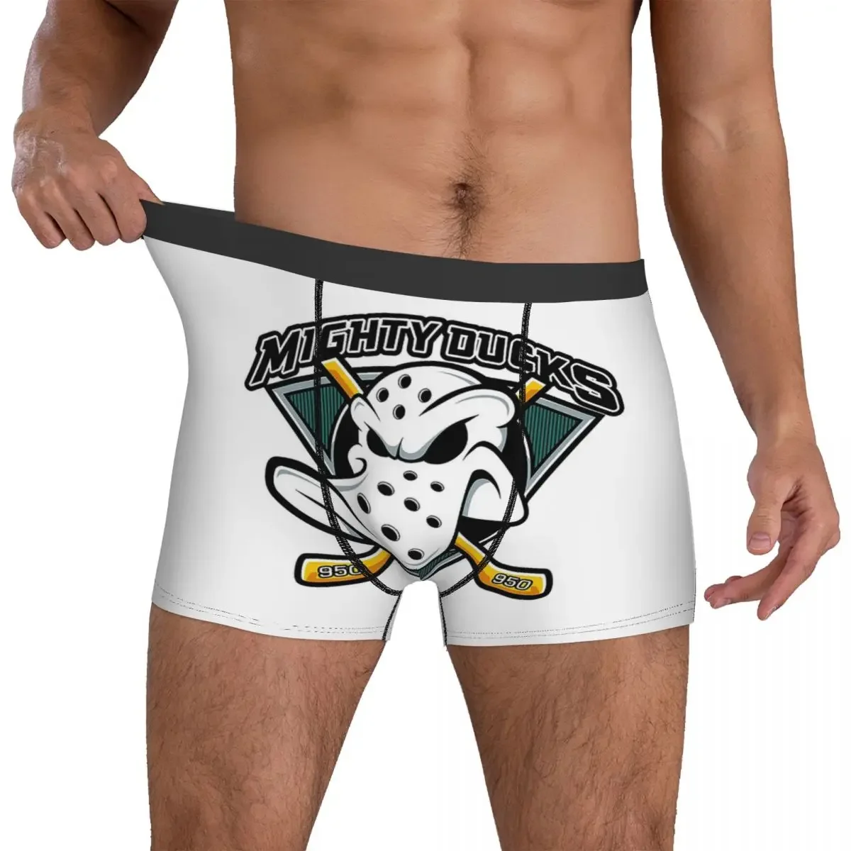 Cuecas Boxer para homem, roupa interior para homem, cuecas, shorts, mighti, patos, clipart, analógico, logotipo alternativo, presente namorado