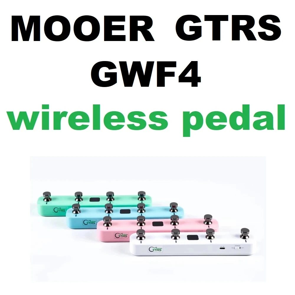 MOOER PRIME P1 GUITAR SMART EFFECT GWF4 WIRELESS PEDAL GWU4 WIRELESS RECEIVER GCA5 BLUETOOTH SPEAKER COMBO