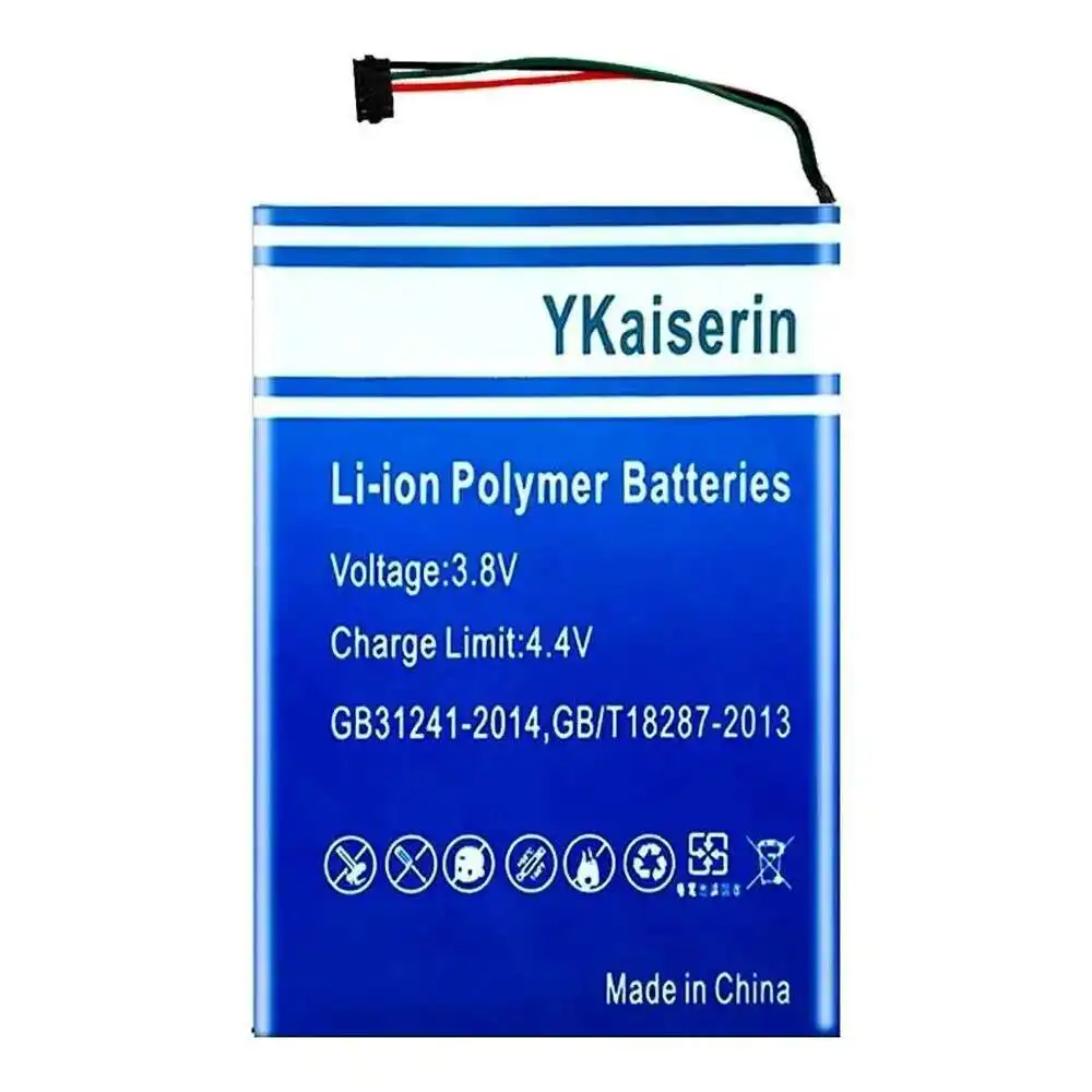 

Gps Battery For Garmin Edge 1000 Explore Approach G8 Navigator 361-00035-06 DI44EJ18B60HK 2000Mah High-Efficiency