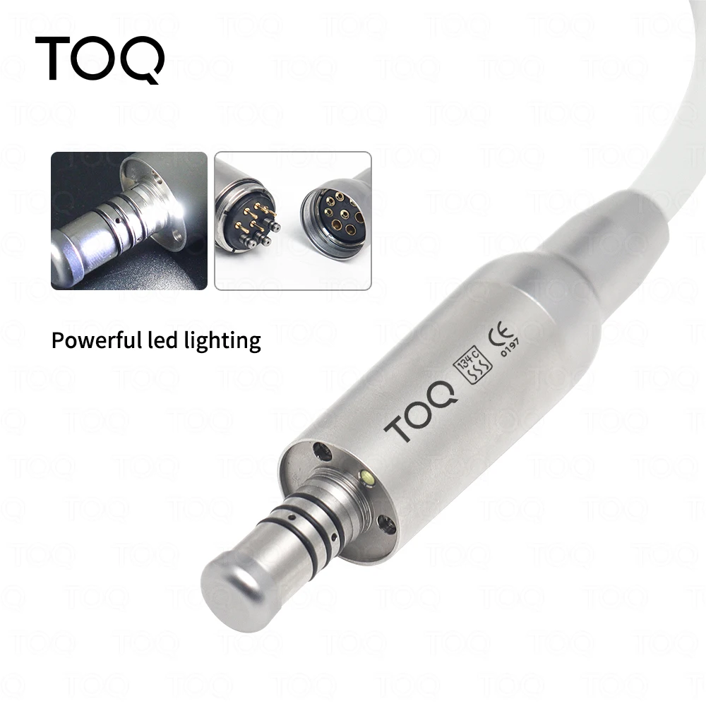 Стоматологический бесщеточный светодиодный микромотор, стоматологическое оборудование, встроенный электрический микромотор, стоматологический профессиональный инструмент, аксессуары