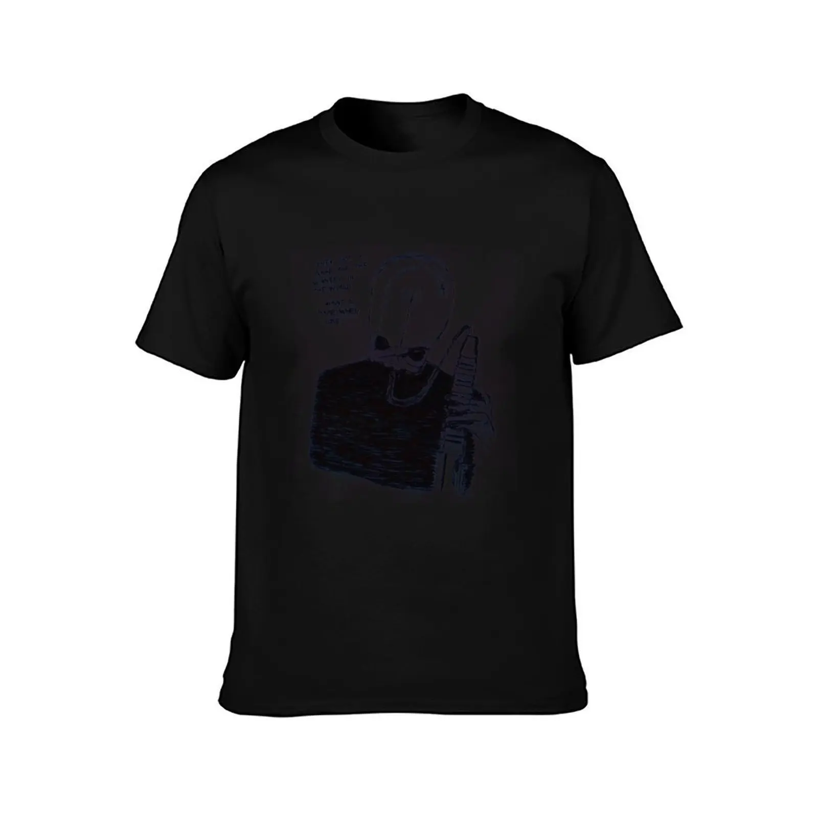 figrin d'an - deacon blues T-Shirt, Summer Casual Cotton Tee, Oversized Streetwear Tops, Vintage Graphic Print, Unisex Men Women