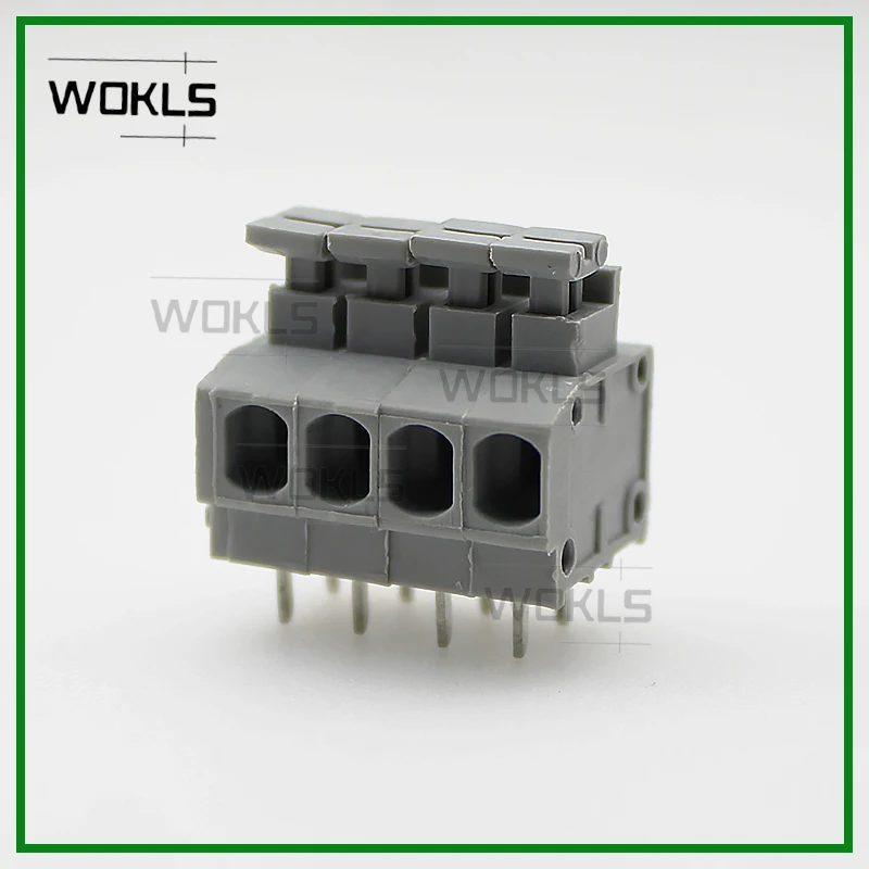 50PCS 3.81mm pitch spring terminal block DG235 3.81 KF235 3.81