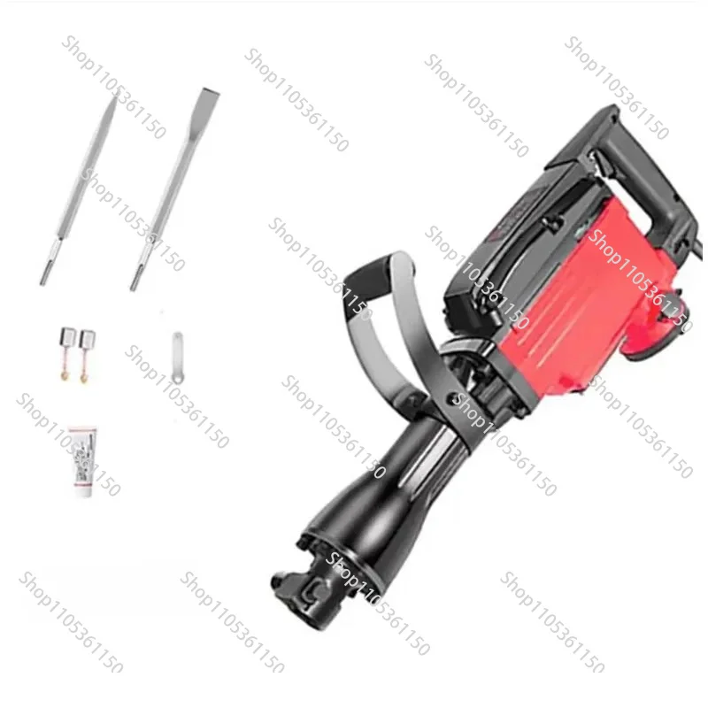 Multifunction  Electric Demolition Hammer 5900W Concrete Breaker Jack Hammer Demolition Drills Trenching Chipping 220V