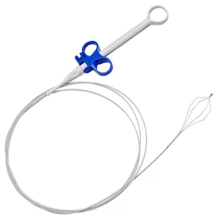 Medical disposable endoscope stone basket pliers/stone basket spiral