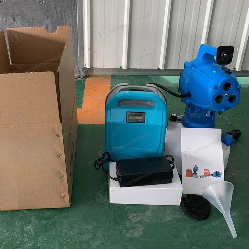 Three-Hole Lithium Battery ULV Electric Sprayer, Portable Atomizer for Home & Garden Use
