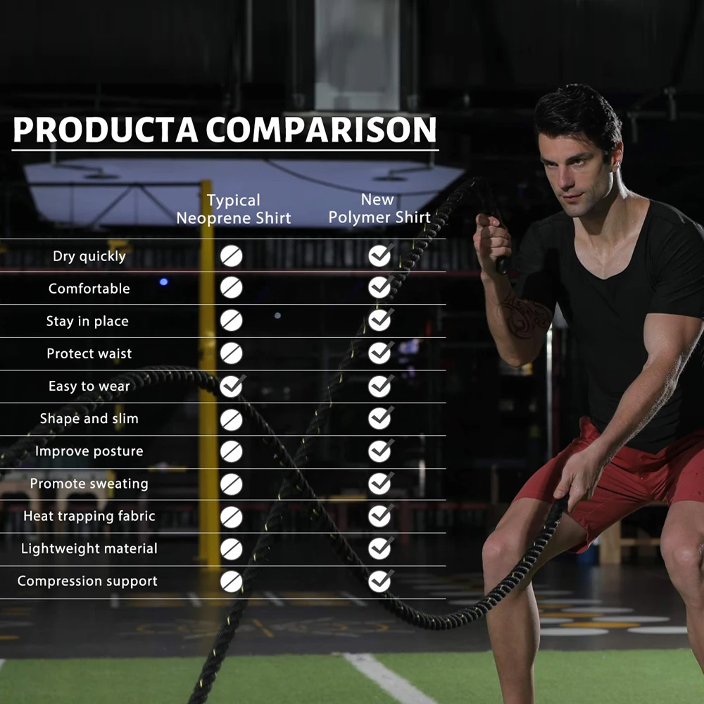 1 قطعة بدلة ساونا للجنسين قصيرة الأكمام قميص العرق تجريب سترة لصالة الألعاب الرياضية اللياقة البدنية محدد شكل الجسم التخسيس للرجال والنساء #3