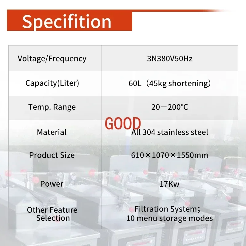 Chicken Express Broaster Fried Chicken High Pressure Fryer Machine Professional Fried Chicken Gas Pressure Fryer