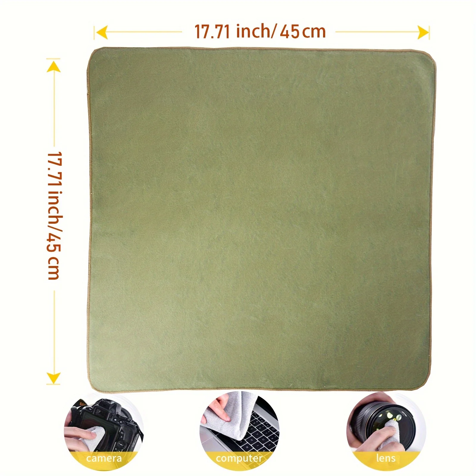 ฝาครอบกล้องป้องกันรอยขีดข่วนกระเป๋ากล้องเลนส์ผ้ามายากลมีกาวในตัว