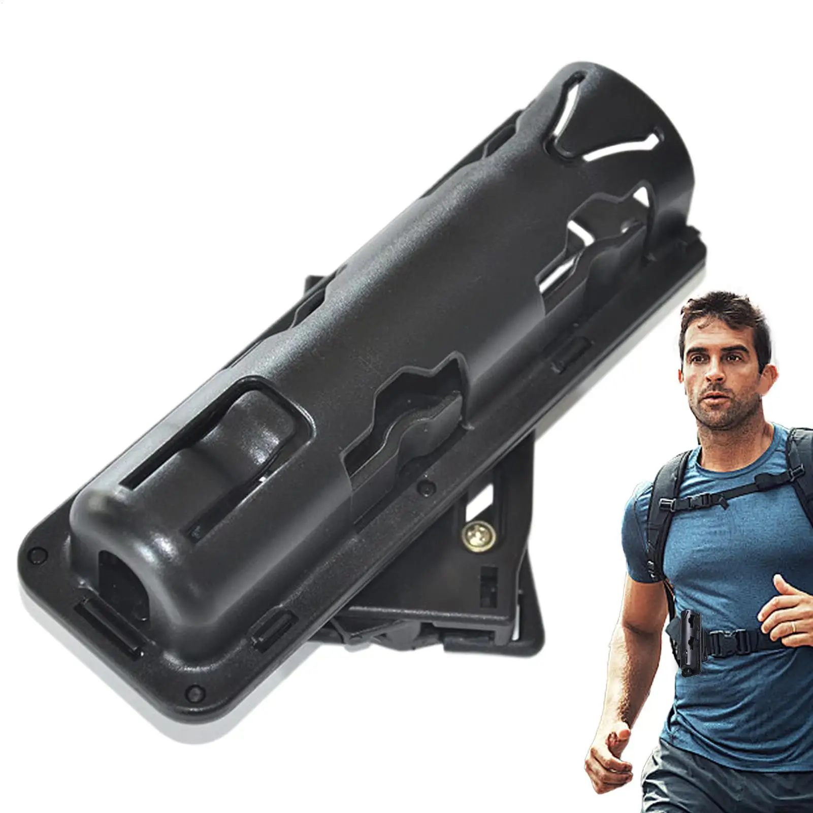 

Waist Clip Metal Belt Spring Stick Clips Tool Holder Compact Adjustable Tool Holder Portable Organizer Bag For Men Outdoor