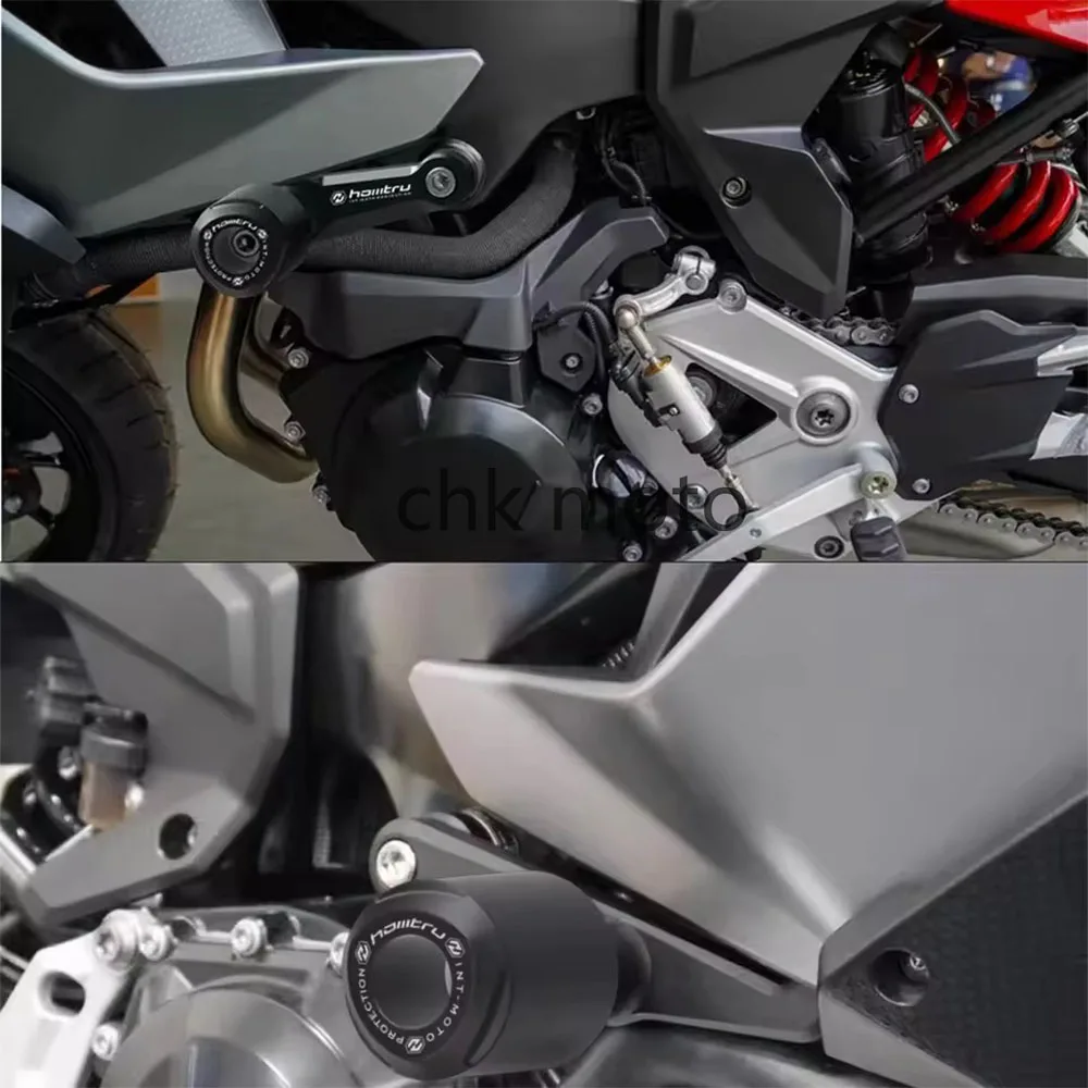 

Для BMW F900R 2020-2024 / F900XR 2020-2026: Защитные накладки на раму из алюминия и нейлонового волокна для мотоциклов, защита от ударов