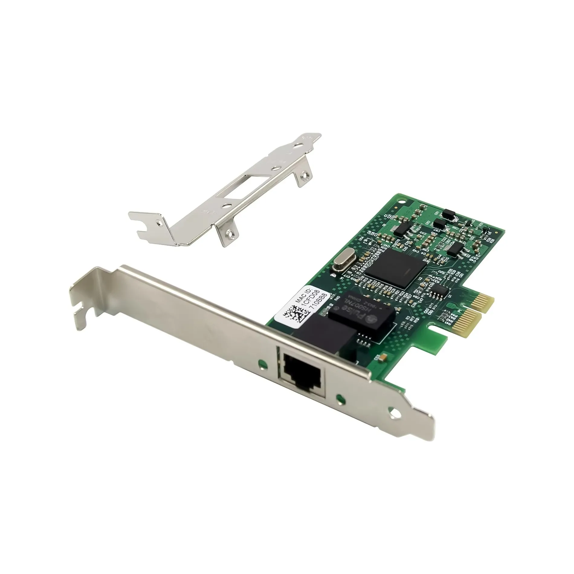 Single Port Gigabit Copper Ethernet Intel 82573 Chip PCI-E X1 Controller Card RJ45 Desktop Server Network Adapter NIC