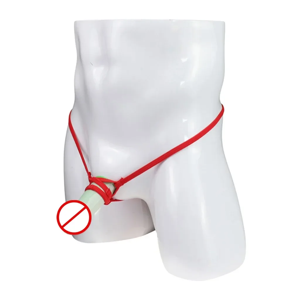 Mens G-string Briefs Bikini T-back String Thong Male Panties Sexy Transparent Thong G-strings Ultra-Thin Erotic Temptation Thong