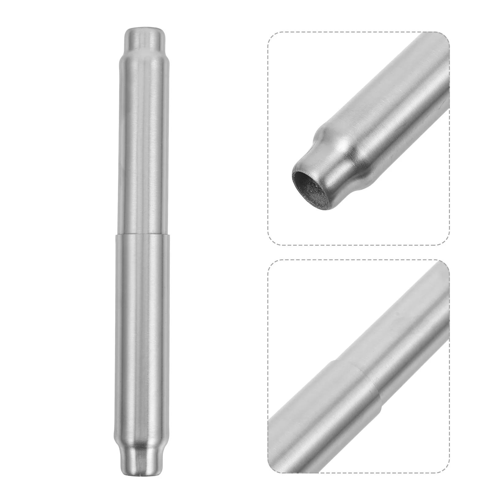 

Stainless Steel Tissue Box Adjustable Telescopic Rod Toilet Paper Holder Replacement Spring Loaded Chrome Bath Paper Roll