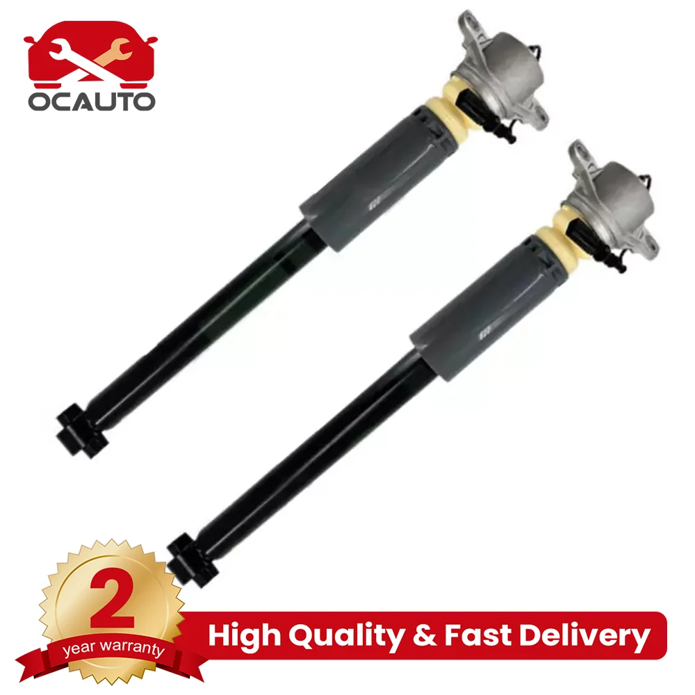 Pair Rear Shock Absorber with Electric for Audi Q7 2016-2020 for Bentley Bentayga 2015-2020 4M0616031S 4M0513021AT 4M0513021T