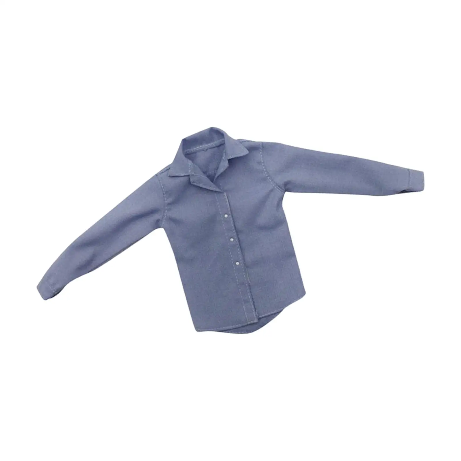 1/6 Scale Men's Shirt Clothing for 12'' Action Figure Doll Toy