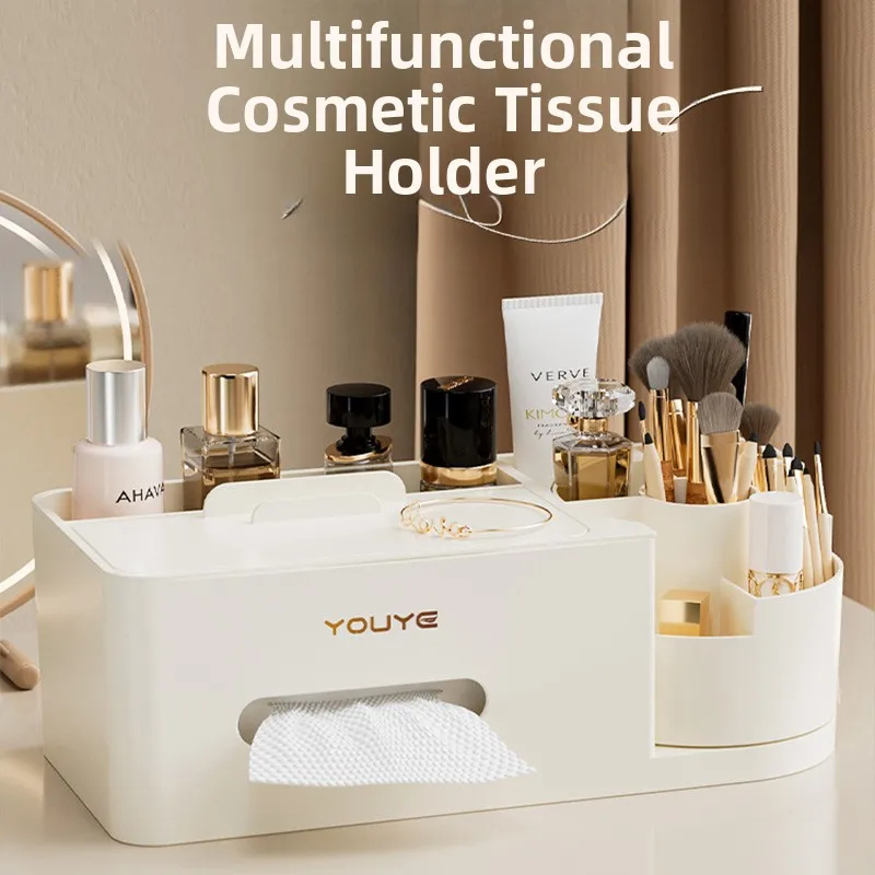 Innovative Tissue Box 2025 New Style Multi-Functional Living Room Coffee Table Remote Control Storage Desktop Tissue Box
