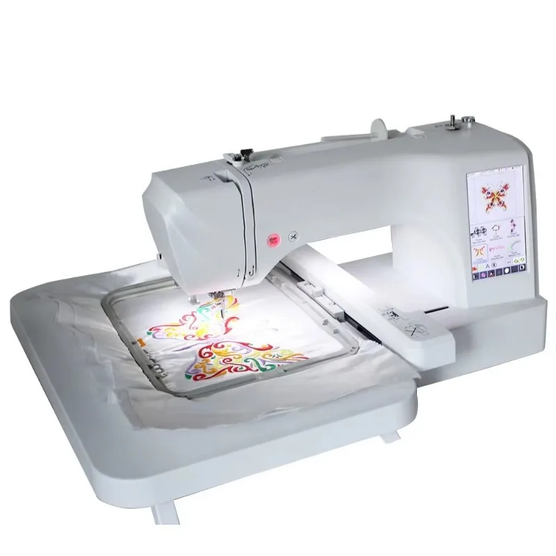 

Household high-speed delivery, automatic mini hat t-shirt, computerized sewing embroidery machine for sale, easy to operate