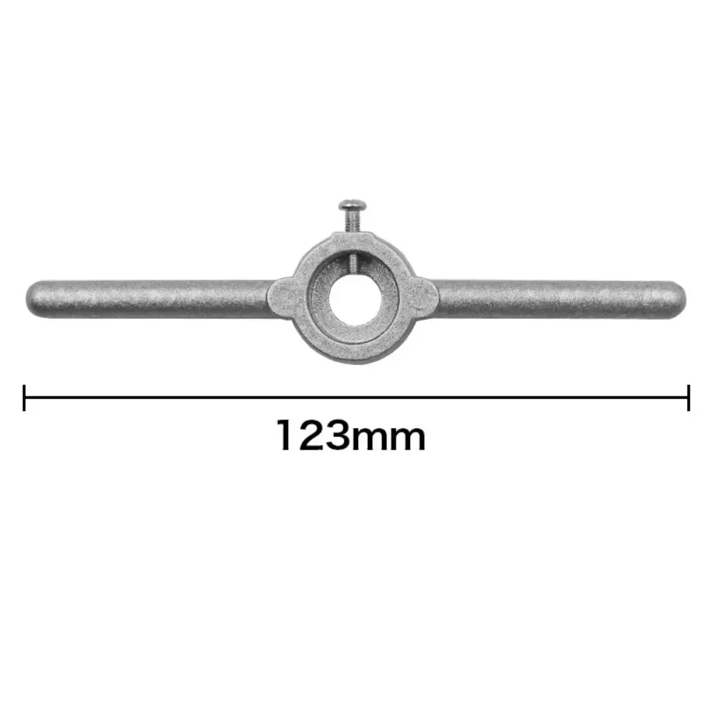 10Pcs Metric Micro Hand Thread Tapping Die Twister Assembly High-speed Steel 6542 Mini Tap Wrench Set M1.1 M1.2 M1.4 M1.6