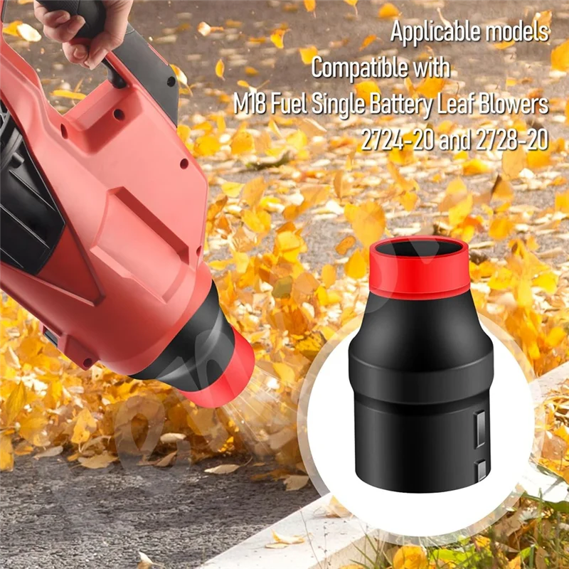 Ugello di asciugatura per auto ABFI con coperchio a punta morbida per soffiatori a foglie a batteria singola per carburante M18 adatti a 2724-20 e 2728-20