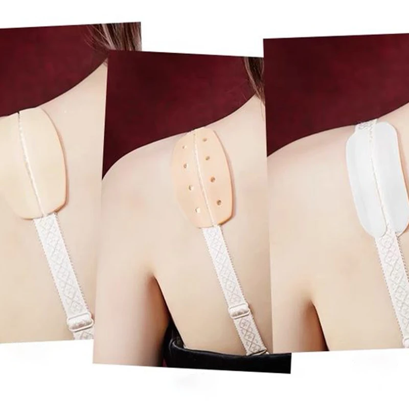 Underwear Shoulder Strap Pads Female Soft Bra Straps Silicone Non Slip Cushions Holder Relief Pain Bra Shoulder Pads for Women