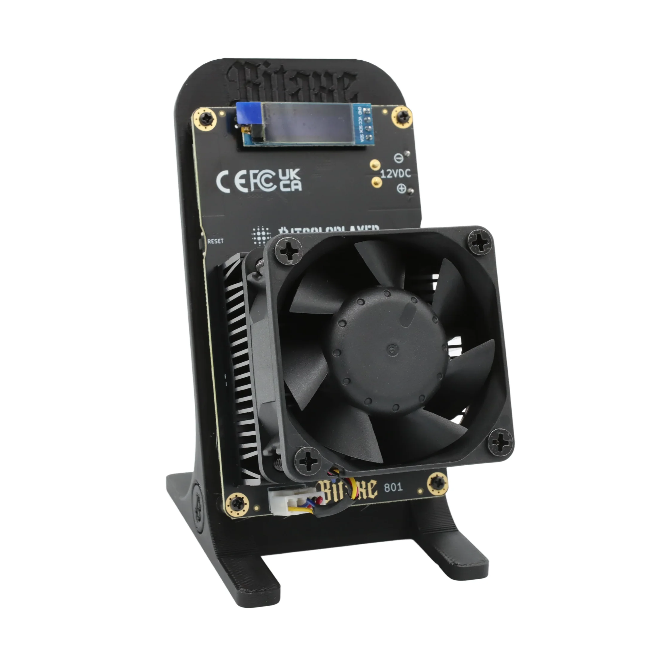 2026 Newest Bitaxe Gamma Turbo 801 2.4th/s 40W BM1370 Asic ultra-efficient Bitcoin Solo Miner