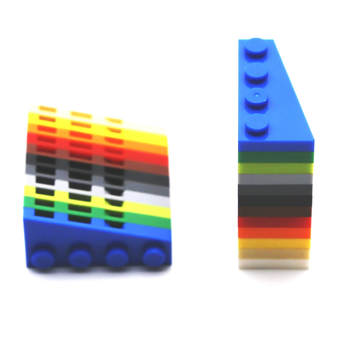 10/50set bricolage blocs de construction briques cale 2x4 points figurines éducatifs jouets créatifs pour enfants taille Compatible avec 41770