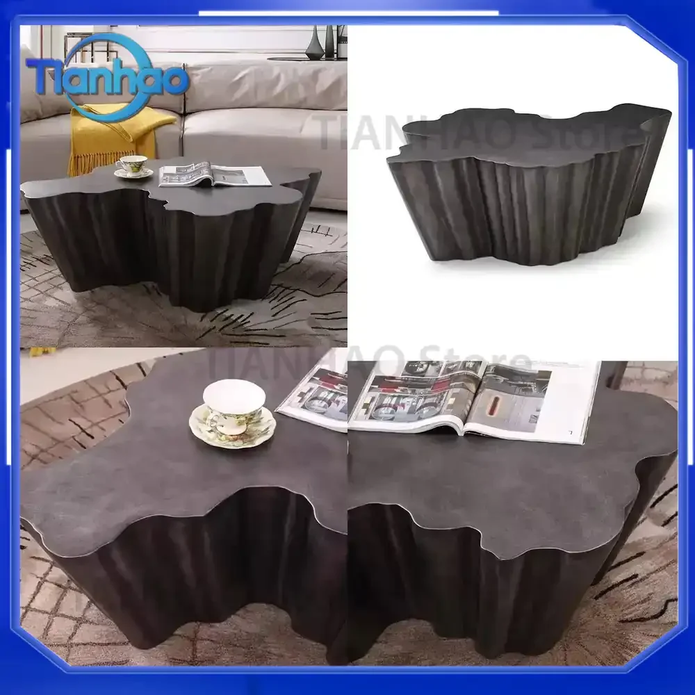 For Nordic Living Room Decoration LH Coffee Table Light Luxury High-End Irregular Modern Simple Home Living Room Coffee Table
